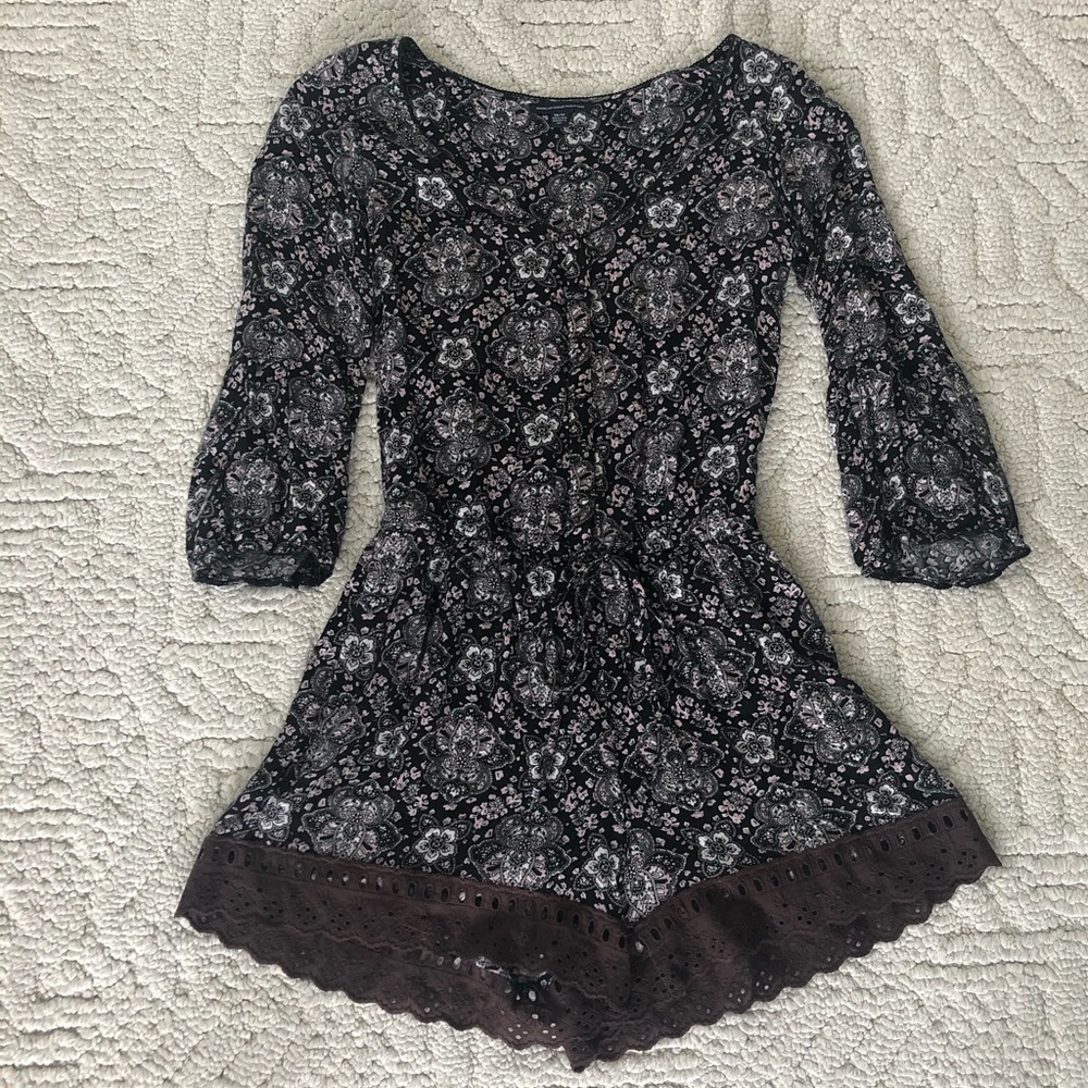 AEO floral romper